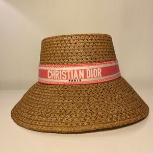 Dior D-Bobby Straw Hat - New with Tags